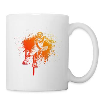 Pickleball scene Idee für Pickleballspielerin Fans - Tasse - Weiß - Rechts