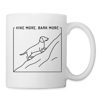 Hike More Bark More - Mug - white - Right
