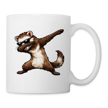 Furets de dépotage - Mug blanc - blanc - Droite