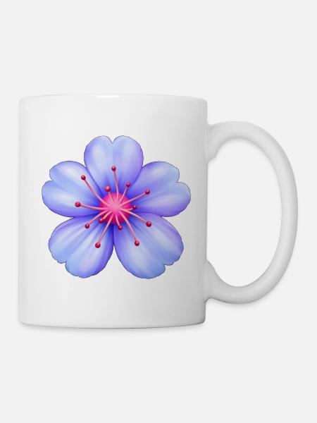 blomma_merch - Tasse - Weiß
