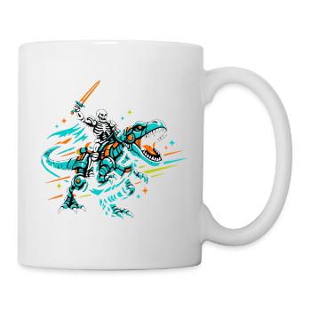 Robo Dino Rider - Mug - white - Right