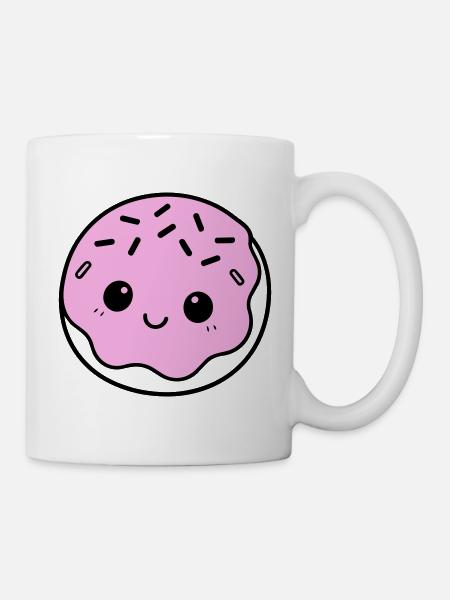 Donut Cute - Tasse - Weiß