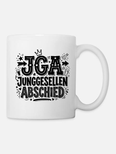 JGA Junggesellenabschied - Tasse - Weiß