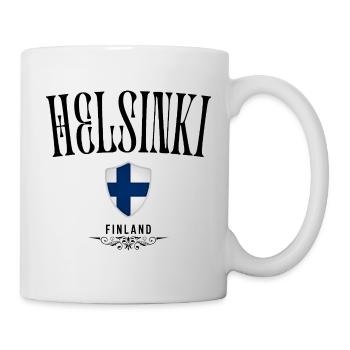 Souvenir d’Helsinki, design élégant Helsinki - Mug blanc - blanc - Droite