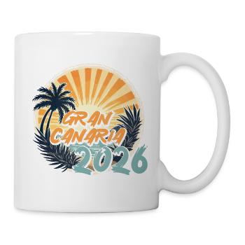 Gran Canaria 2026 - Tasse - Weiß - Rechts