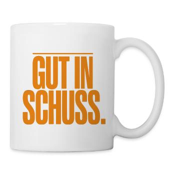 Gebraucht Aber Gut In Schuss Oldtimer Geburtstag - Tasse - Weiß - Rechts