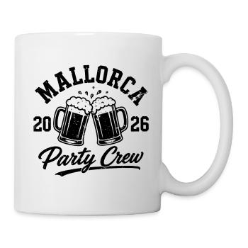 Mallorca 2026 Party Crew Beer Beer Beer - Mug - white - Right