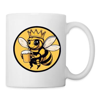 Bee Beer Funny - Mug - white - Right