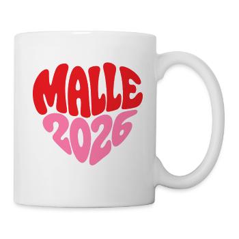 Mallorca Malle 2026 Love - Mug - white - Right