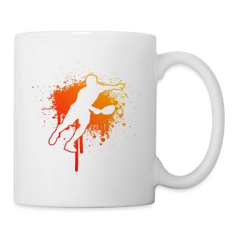 Conception d’un entraîneur de pickleball pour les amateurs de pickleball - Mug blanc - blanc - Droite