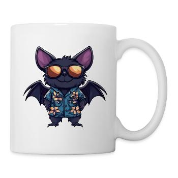 Bat Comic Holiday - Mug blanc - blanc - Droite