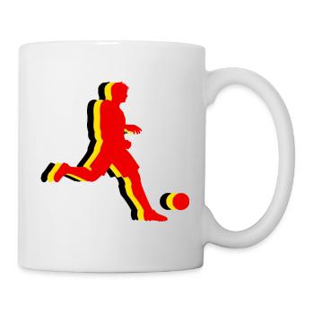 Fussball Belgien Fan Belgium Soccer - Mug - white - Right