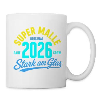 Malle 2026 Strong on the Glass Sauf Crew Original - Mug - white - Right