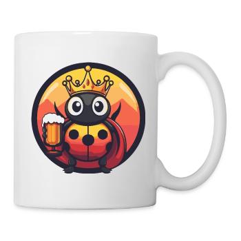 Ladybug Beer Funny - Mug - white - Right