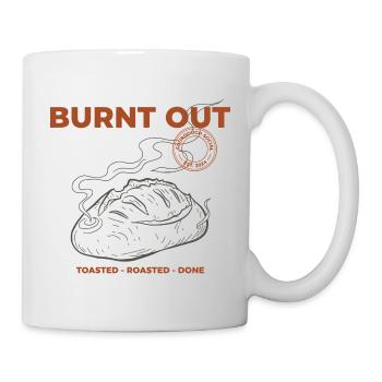 Pain au levain Baking Baking Burned Age Burned Baker Ère - Mug blanc - blanc - Droite