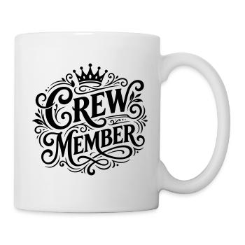 Membre d’équipage Krone - Mug blanc - blanc - Droite