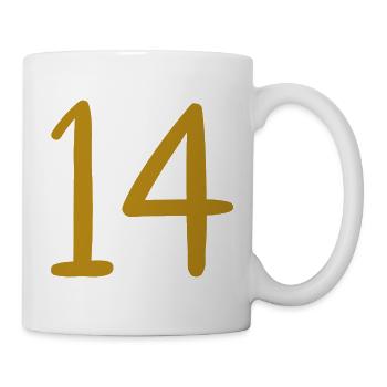 14 - Tasse - Weiß - Rechts