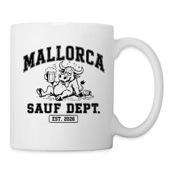 Malle 2026 Sauf Dept. est. 2026 Mallorca - Tasse - Weiß - Rechts