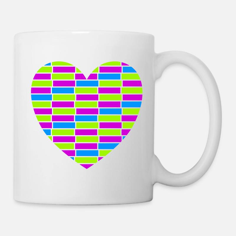 Heart - Mug - white