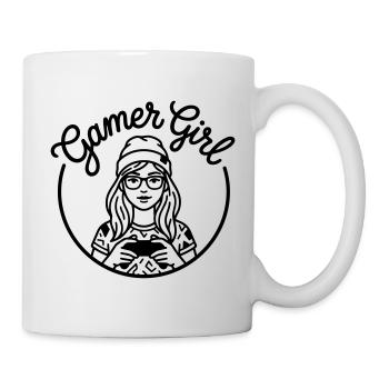 Gamer Girl - Mug blanc - blanc - Droite