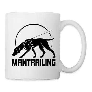 Chiens de sport allemands à poil court - Mug blanc - blanc - Droite