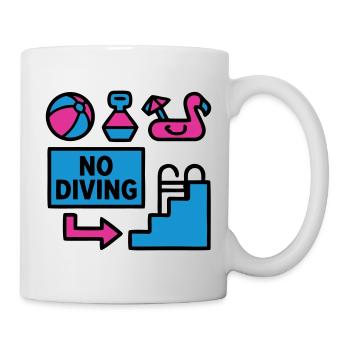 Pool Party Set Summer 90s - Mug - white - Right