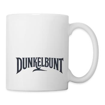Dunkelbunt Black Edition - Tasse - Weiß - Rechts