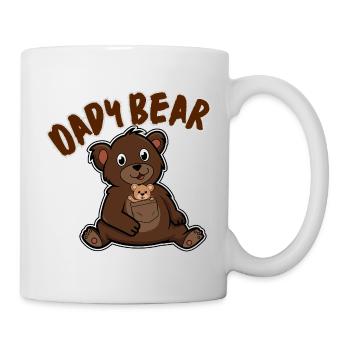 Papa Ours et son Ourson - Tasse - Weiß - Rechts