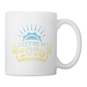 Lloret De Mar 2026 Bunt - Tasse - Weiß - Rechts