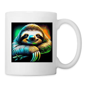 paresse - Mug blanc - blanc - Droite