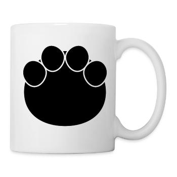 Elephant footprint - Mug - white - Right