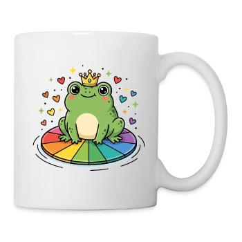 Pride Month LGBT – Schwule Prinzessin - Tasse - Weiß - Rechts