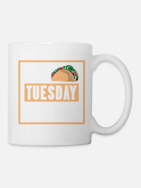 taco tuesday legend - Tasse - Weiß