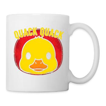 Coin coin-coin canard Pop Art - Mug blanc - blanc - Droite