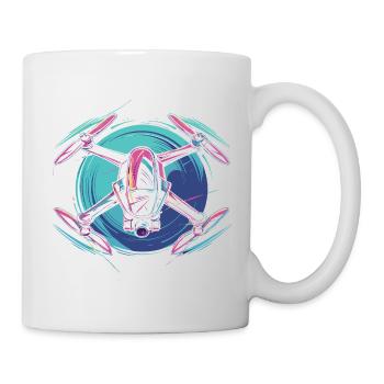 Neon Drone - Mug - white - Right