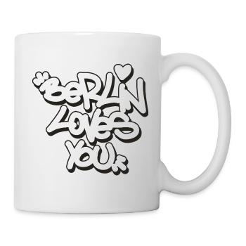 BLY - Berlin loves you - Tag - Tasse - Weiß - Rechts