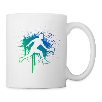 Pickleball Match Design für Pickleball Athlet Fans - Tasse - Weiß - Rechts