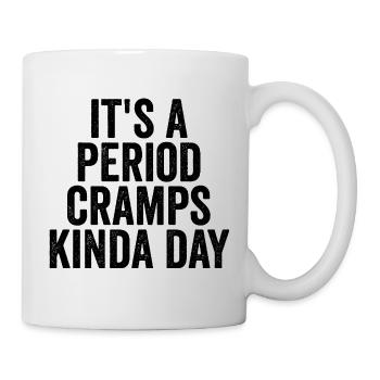 « J’adore les crampes menstruelles », personne ne l’a jamais dit - Mug blanc - blanc - Droite