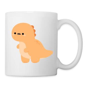 Bébé Tyrannosaurus rex Teddy - Mug blanc - blanc - Droite