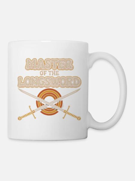 Meister des Langschwert-Emblems - Tasse - Weiß
