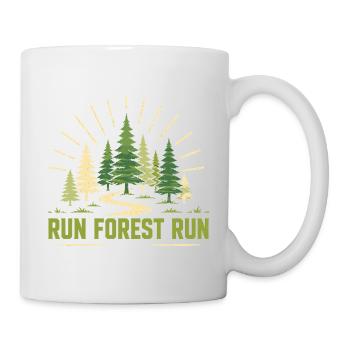 Trail Running - Run Forest Run - Mug - white - Right