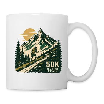 Trail Running - Ultra Trail - Mug - white - Right