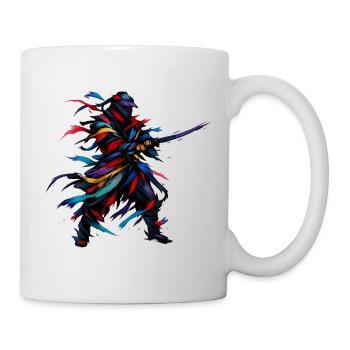 Bright Color Stripe Dancers - Mug - white - Right