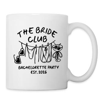 Bachelor Party 2026 Bridal Shirt - Mug - white - Right