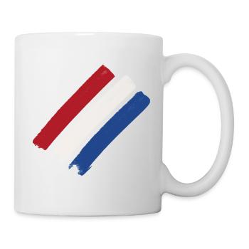 Niederlande - Tasse - Weiß - Rechts