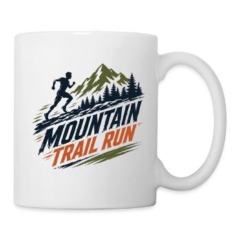 Mountain Trail Run - Mug - white - Right