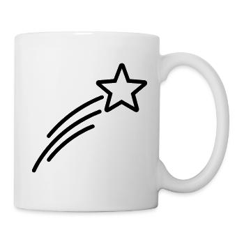 shooting star - Mug - white - Right