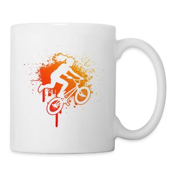 Cadeau de BMX freestyle pour un rider freestyle - Mug blanc - blanc - Droite