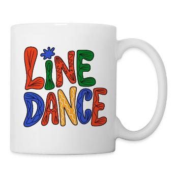 Line Dance Vibes - Mug - white - Right