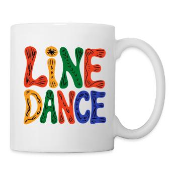 Live Dance - Tasse - Weiß - Rechts